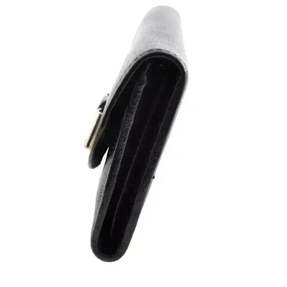 Chloé Black Wallet with Bow Accent - Picture 3 of 11